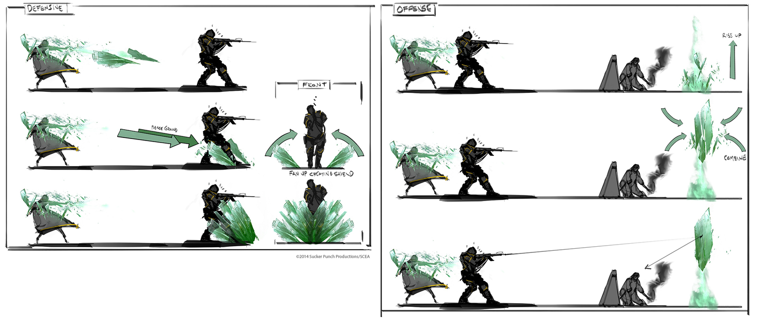 levi_infamous_glass_powers_bishop_reflective_wall